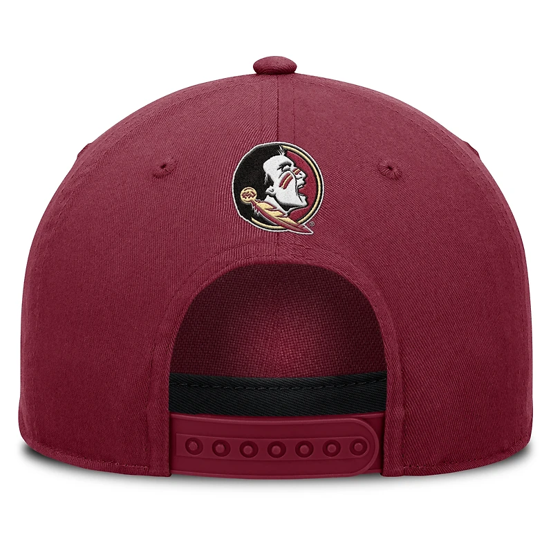 Men's Fanatics Garnet Florida State Seminoles Foul Ball Rope Adjustable Hat
