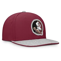 Men's Fanatics Garnet Florida State Seminoles Loden Snapback Hat