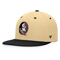 Men's Fanatics Khaki/Black Florida State Seminoles Balance Fitted Hat