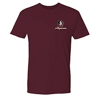 Men's FloGrown  Garnet Florida State Seminoles Repeat Poster T-Shirt
