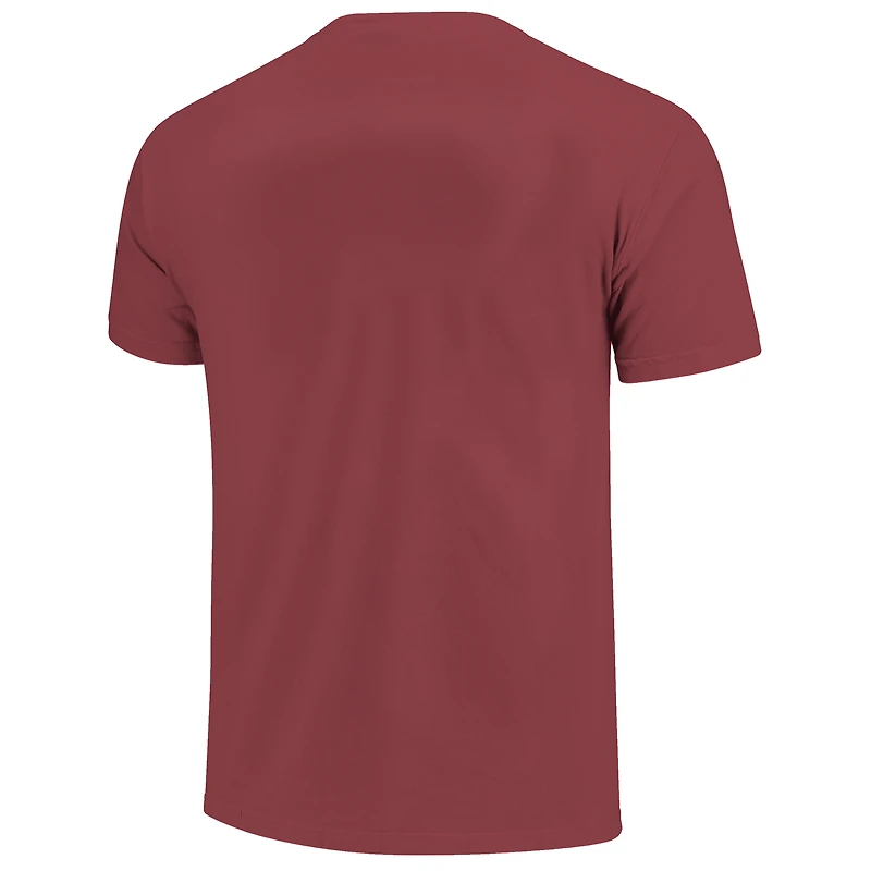 T-shirt homme grenat Florida State Seminoles Alumni avec inscription superposée