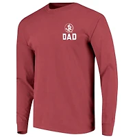 Men's Garnet Florida State Seminoles Father's Day Campus Drawing Long Sleeve T-Shirt
