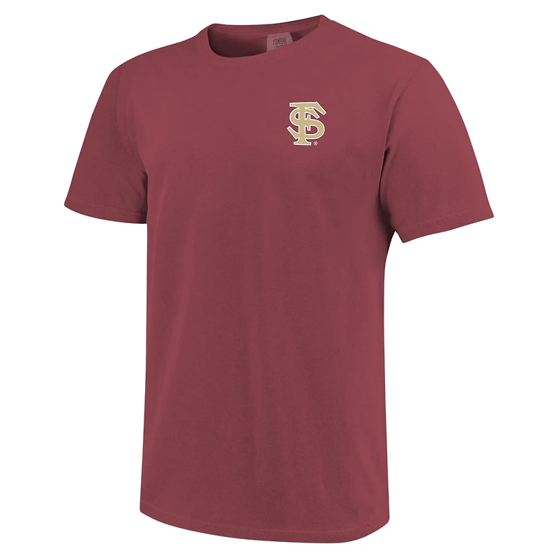 T-shirt de softball Garnet Florida State Seminoles Walk Off pour hommes