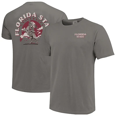 T-shirt gris pour homme Florida State Seminoles Comfort Colors Team Statue