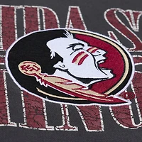 Men's Mitchell & Ness Charcoal Florida State Seminoles Downtown Fleece Sweatshirt