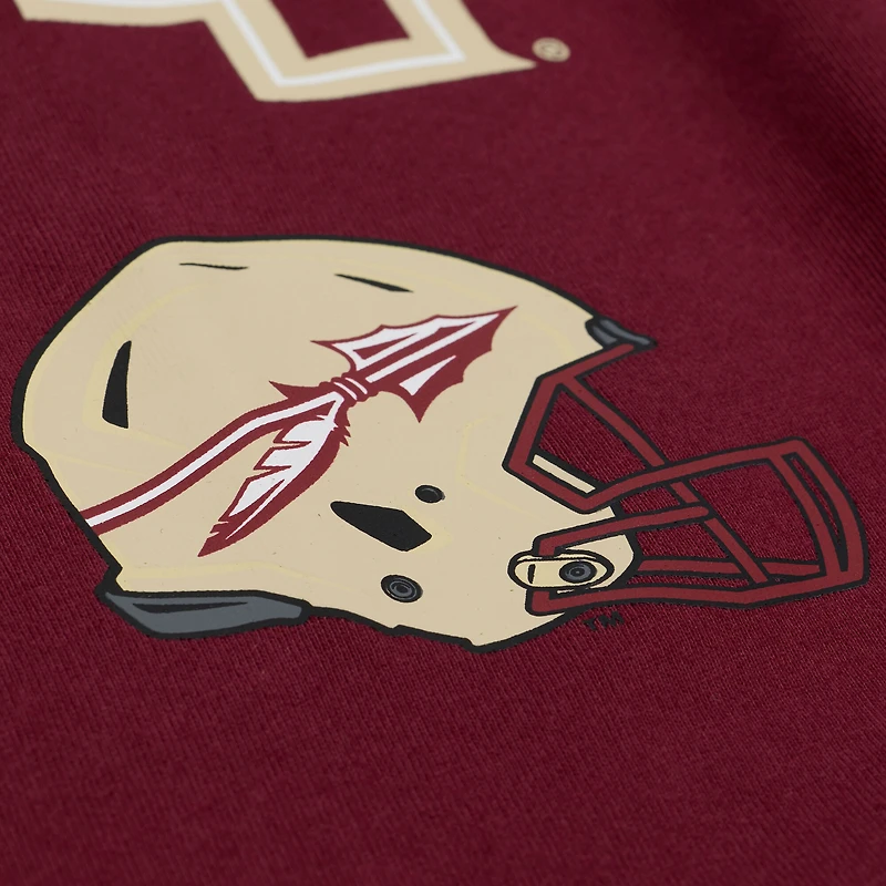 T-shirt premium Mitchell & Ness Grenat Florida State Seminoles Double Clutch pour homme