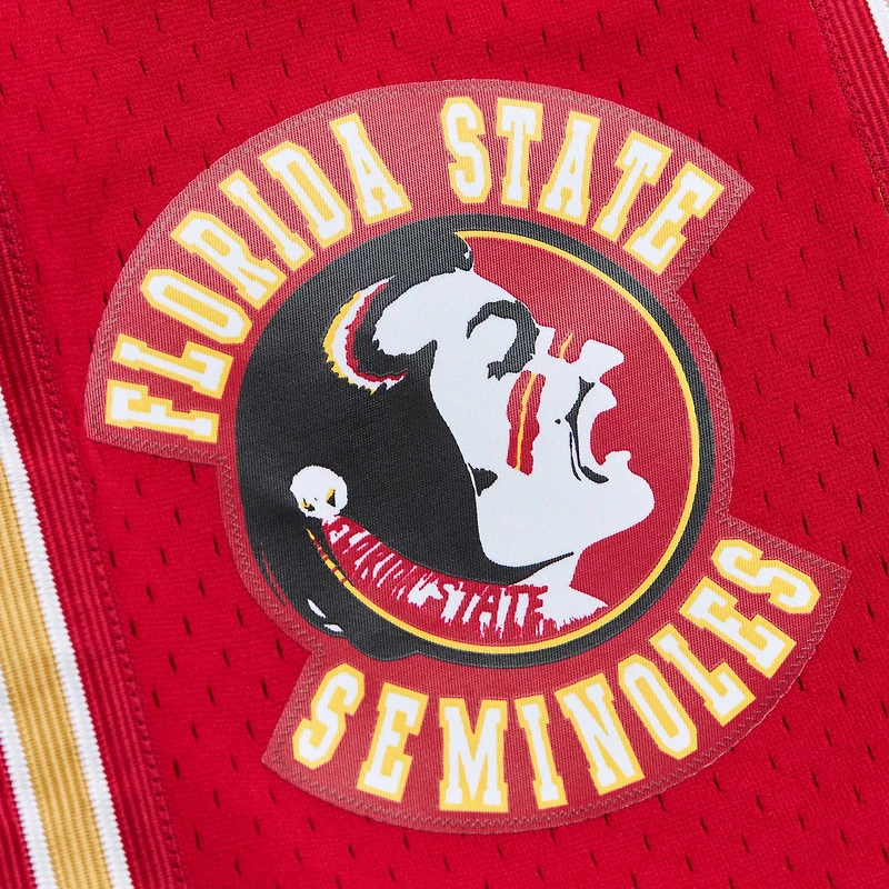 Short en jersey rétro Mitchell & Ness Gold Florida State Seminoles 1992/93 pour hommes