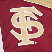Coupe-vent entièrement zippé de qualité supérieure Big Shot des Florida State Seminoles Mitchell & Ness pour homme, blanc
