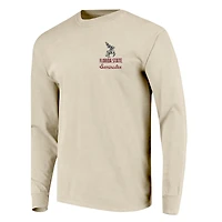 T-shirt à manches longues pour homme, motif mascotte des Seminoles de l'État Floride, couleurs confortables