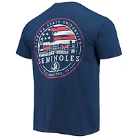 Men's Navy Florida State Seminoles Campus Americana T-Shirt