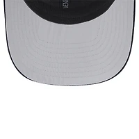 Men's New Era Black/Garnet Florida State Seminoles Striped 9SEVENTY Trucker Stretch-Snap Adjustable Hat