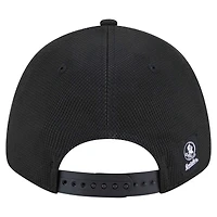 Casquette ajustable extensible à boutons-pression Pivot 9FORTY Florida State Seminoles pour homme New Era noire