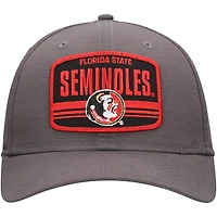 Casquette ajustable extensible à boutons-pression 9SEVENTY de l'équipe Florida State Seminoles de New Era pour homme, anthracite