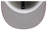 Casquette ajustée 59FIFTY New Era pour homme, couleur grenat, Florida State Seminoles