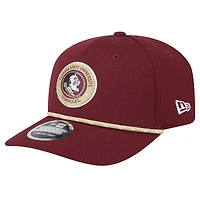 Men's New Era Garnet Florida State Seminoles COOLERA 9SEVENTY Rope Stretch-Snap Hat