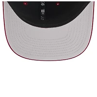 Casquette camionneur extensible à boutons-pression New Era Garnet Florida State Seminoles Primary 9SEVENTY pour homme