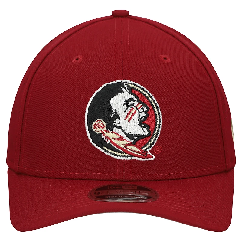 Casquette ajustable 9SEVENTY New Era Garnet Florida State Seminoles pour homme