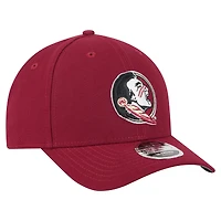 Casquette ajustable 9FORTY M-Crown New Era pour homme, couleur grenat, Florida State Seminoles Team Collective
