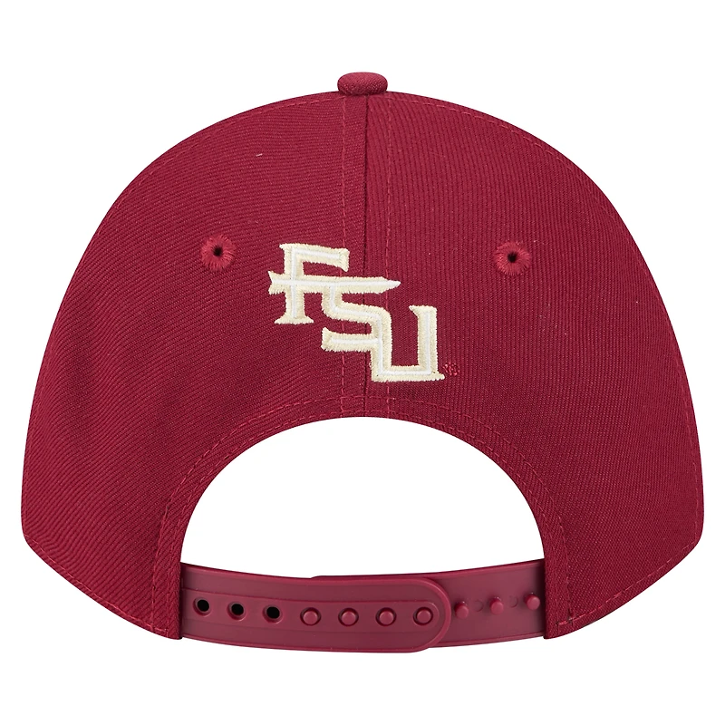 Men's New Era Garnet Florida State Seminoles Team Collective 9FORTY M-Crown Adjustable Hat