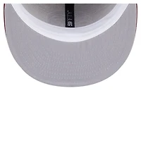 Men's New Era  Khaki Florida State Seminoles Throwback Two-Tone 59FIFTY Fitted Hat