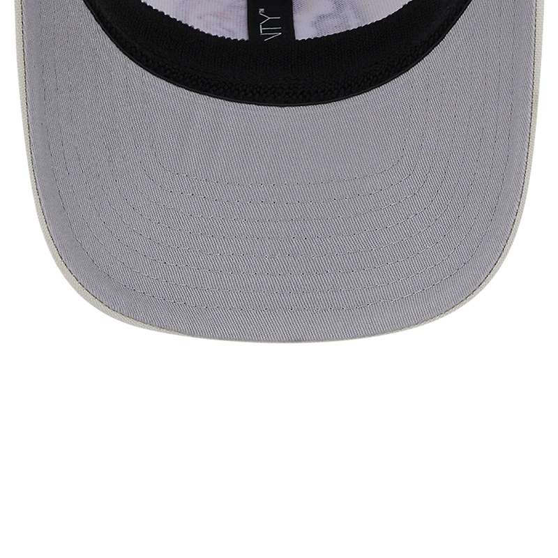 Men's New Era Stone Florida State Seminoles Canvas 9SEVENTY Stretch-Snap Adjustable Hat