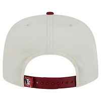 Men's New Era White Florida State Seminoles Collegiate 9FIFTY A-Frame Snapback Hat
