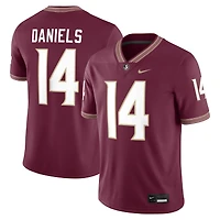 Maillot de football américain Nike Ashton Daniels Grenat Florida State Seminoles pour homme