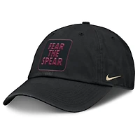 Casquette ajustable Nike noire Florida State Seminoles Local Club pour homme