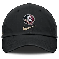 Men's Nike Black Florida State Seminoles Primetime Club Adjustable Hat