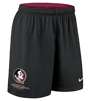 Men's Nike Garnet/Black Florida State Seminoles 2025 Sideline Reversible Dri-FIT Shorts