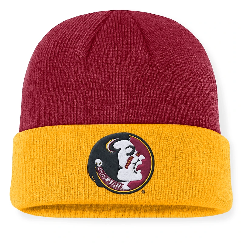 Men's Nike Garnet/Gold Florida State Seminoles Legacy Terra Cuffed Knit Hat