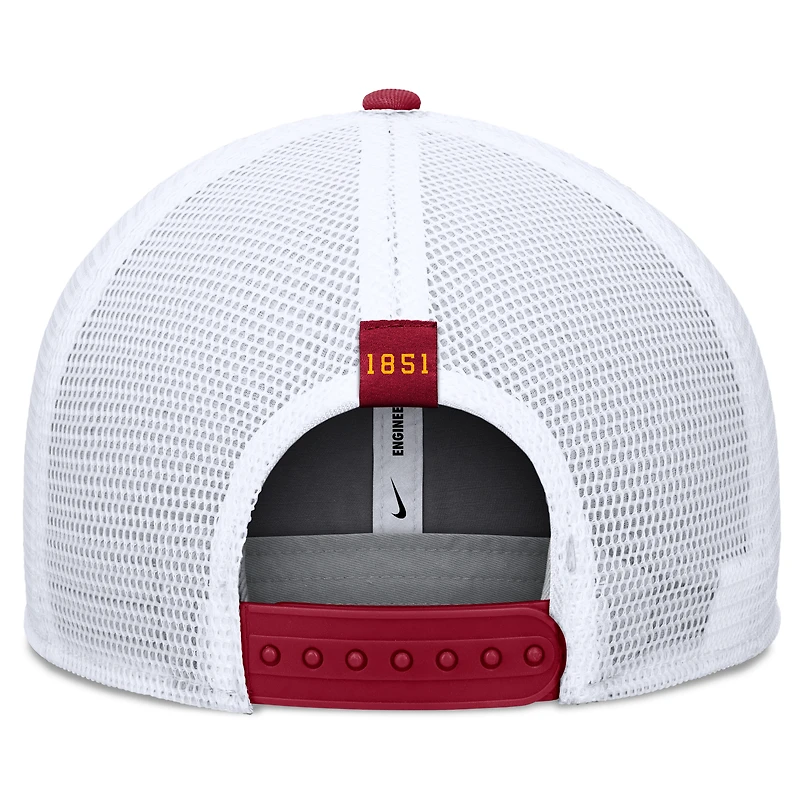 Casquette Nike Legacy Pro Snapback pour homme, grenat/blanc, Florida State Seminoles