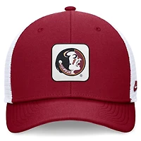 Men's Nike Garnet/White Florida State Seminoles Legacy Rise Mascot Trucker Adjustable Hat