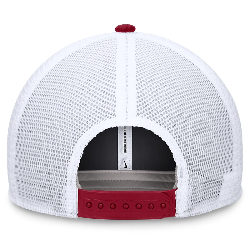 Men's Nike Garnet/White Florida State Seminoles Legacy Rise Mascot Trucker Adjustable Hat