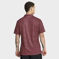 Men's Nike Garnet Florida State Seminoles 2025 Coaches Premium Tour Stripe Dri-FIT Polo