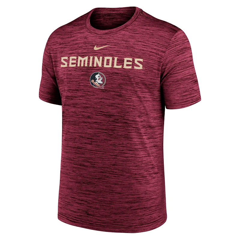 Men's Nike Garnet Florida State Seminoles 2025 Sideline Velocity Dri-FIT T-Shirt