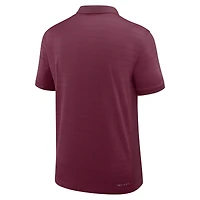 Men's Nike Garnet Florida State Seminoles 2026 Early Season Coaches Sideline Victory Stripe Dri-FIT Polo