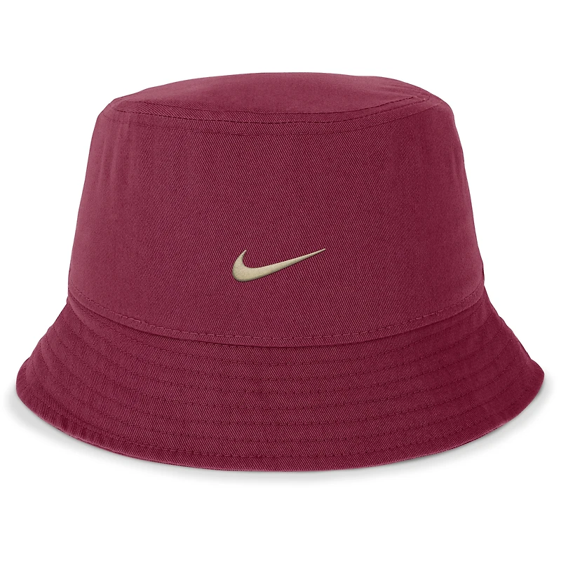 NUT NOL GARNET NCAA FB NIKE 2024 APEX SWOOSH BUCKET HATMENBUC