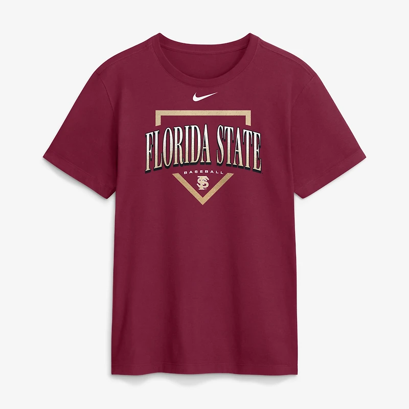 Men's Nike Garnet Florida State Seminoles Baseball Club T-Shirt