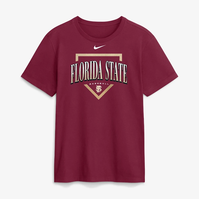 Men's Nike Garnet Florida State Seminoles Baseball Club T-Shirt