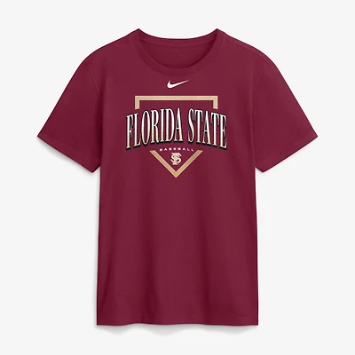 Men's Nike Garnet Florida State Seminoles Baseball Club T-Shirt