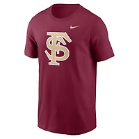 Men's Nike Garnet Florida State Seminoles Baseball Logo T-Shirt