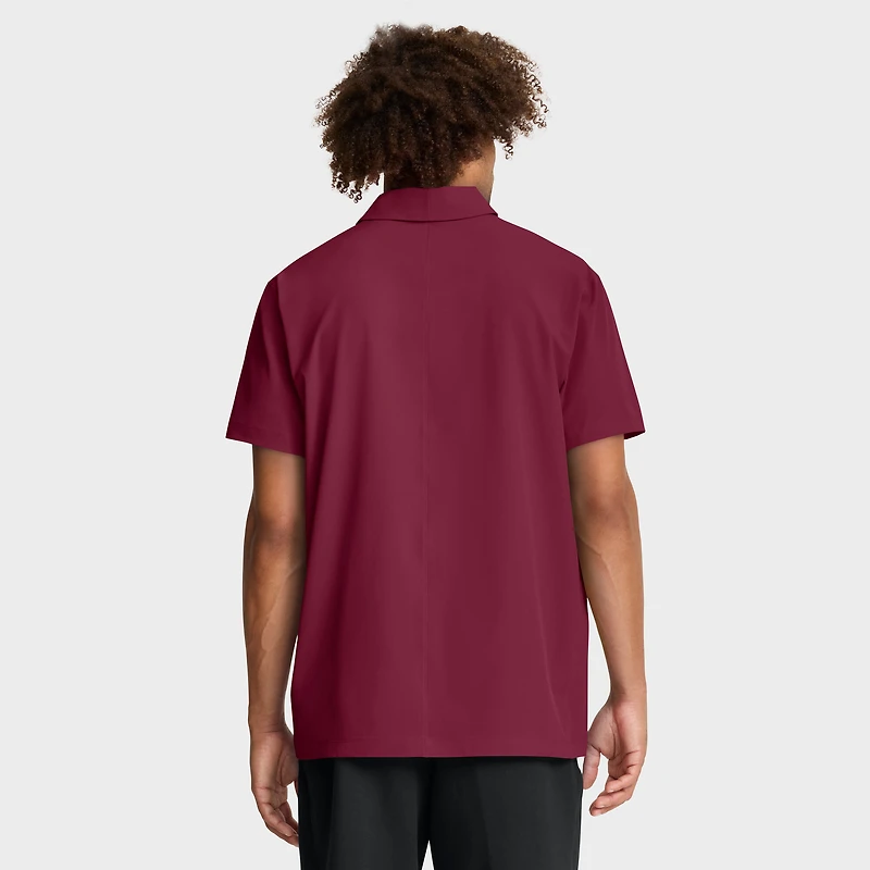 Men's Nike Garnet Florida State Seminoles Coaches Sideline Dri-FIT Polo