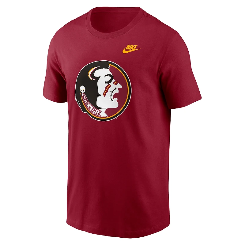 T-shirt Nike Garnet Florida State Seminoles Legacy Alternate Logo pour homme