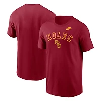 Men's Nike Garnet Florida State Seminoles Legacy Nickname T-Shirt
