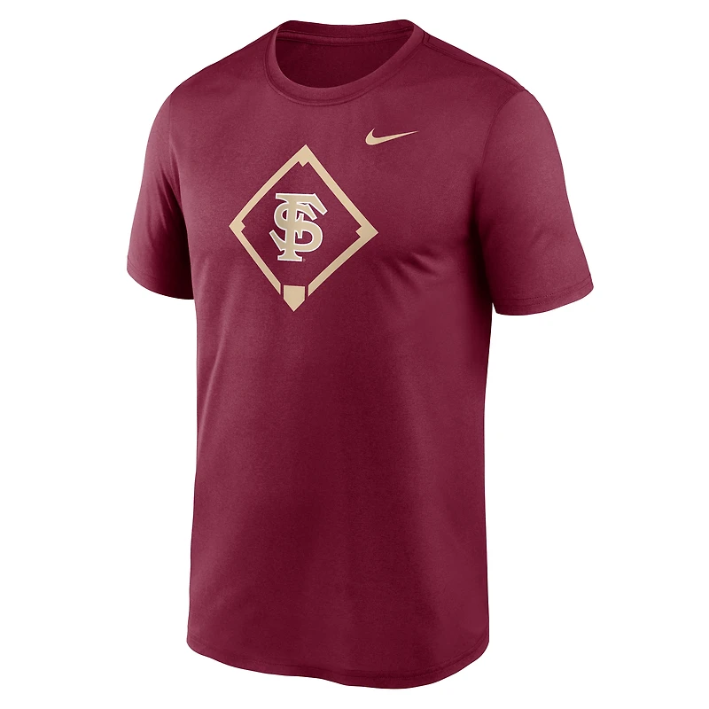 Men's Nike Garnet Florida State Seminoles Legend Baseball Icon Performance T-Shirt
