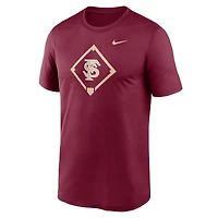 Men's Nike Garnet Florida State Seminoles Legend Baseball Icon Performance T-Shirt