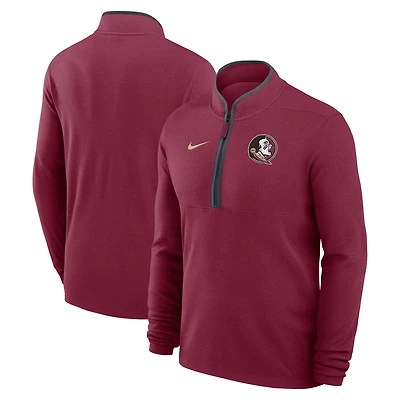 Pull Nike Garnet Florida State Seminoles léger Victory Performance à demi-zip pour homme