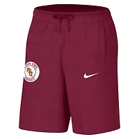 Short Nike Garnet Florida State Seminoles Logo pour homme