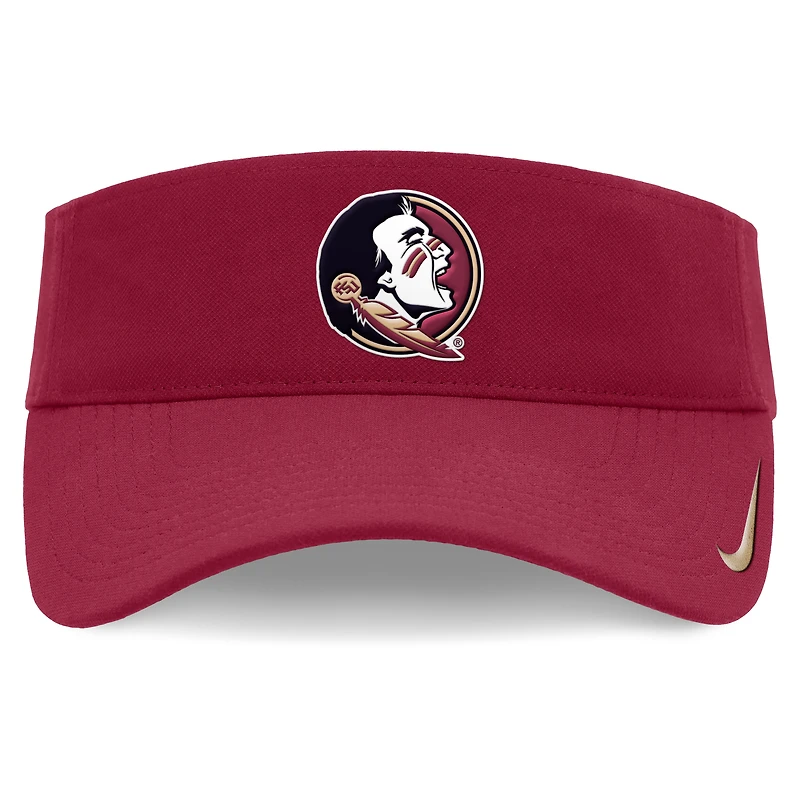 Men's Nike Garnet Florida State Seminoles On-Field Ace Performance Adjustable Visor